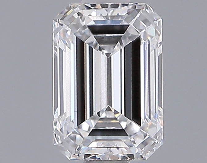 1.27 Carat Emerald Shaped, Ideal Cut, D Color, VS1 Clarity, IGI Certified Lab Grown Diamond