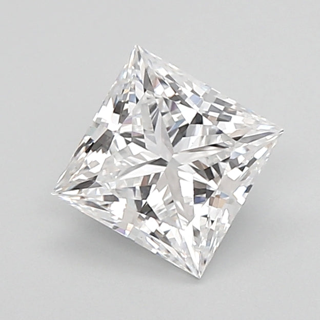 1.03 Carat Princess Shaped, Very Good Cut, D Color, VS1 Clarity, IGI Certified Lab Grown Diamond