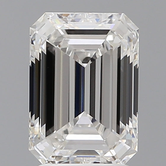 2.47 Carat Emerald Shaped, Ideal Cut, E Color, VVS2 Clarity, IGI Certified Lab Grown Diamond
