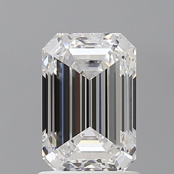 1.60 Carat Emerald Shaped, Ideal Cut, D Color, VS1 Clarity, IGI Certified Lab Grown Diamond
