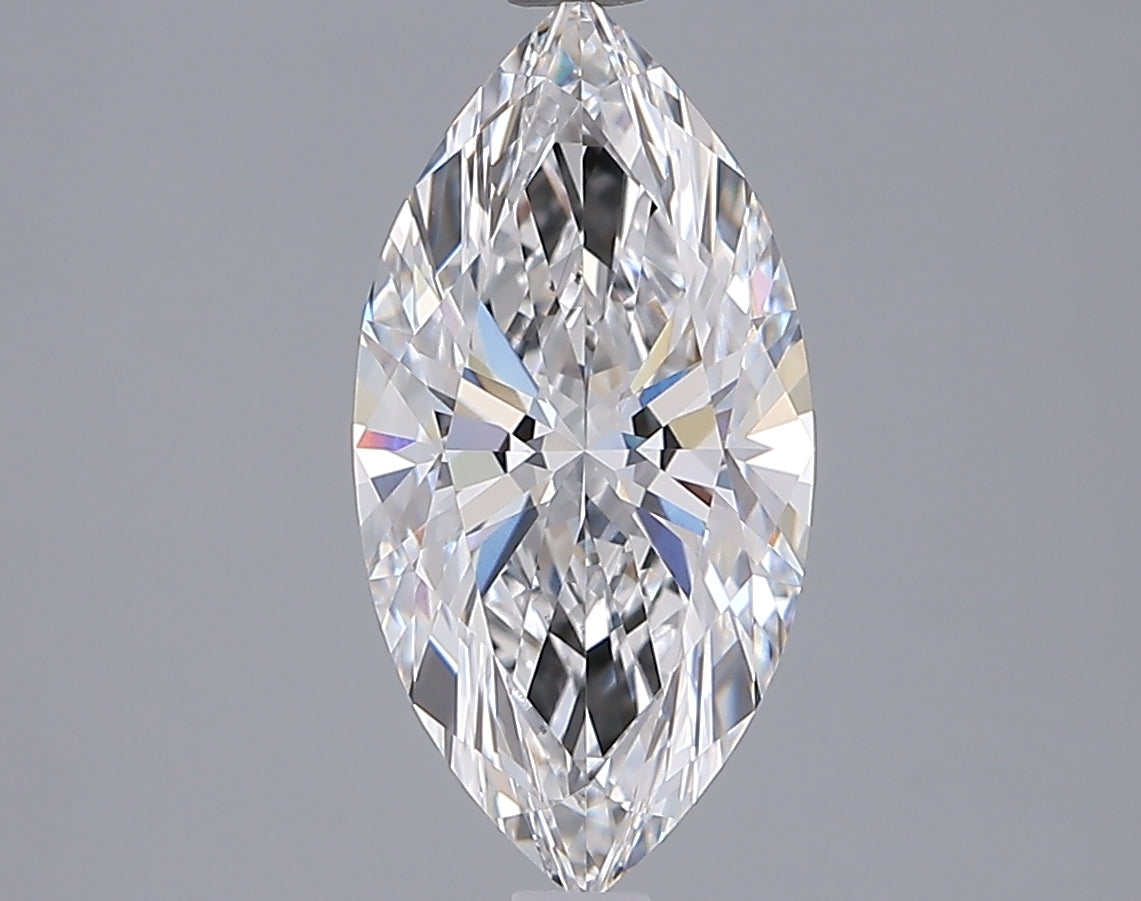 2.07 Carat Marquise Shaped, Ideal Cut, D Color, VVS1 Clarity, IGI Certified Lab Grown Diamond