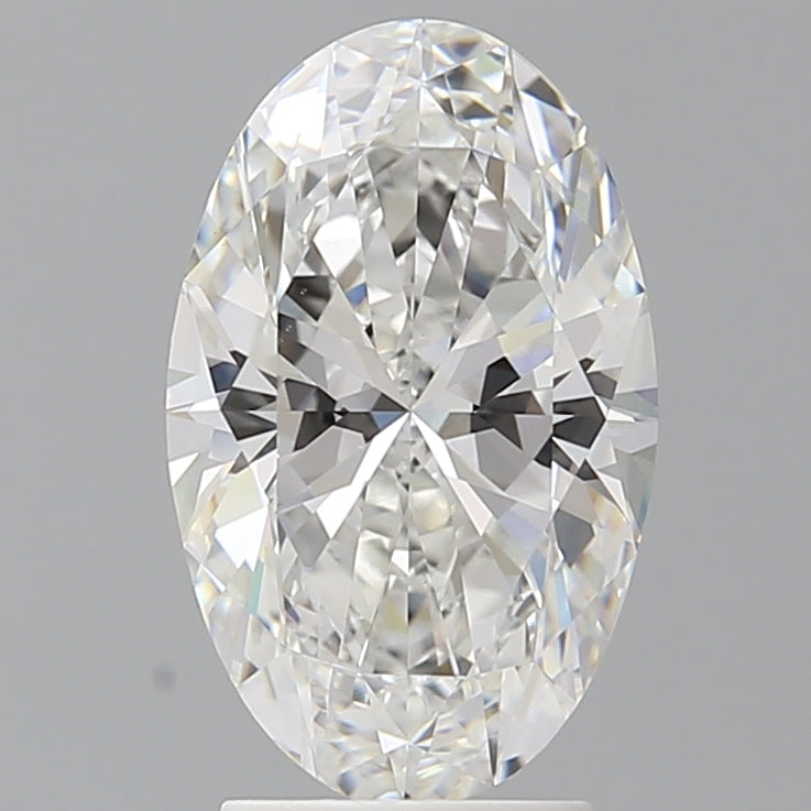 3.04 Carat Oval Shaped, Ideal Cut, E Color, VVS2 Clarity, IGI Certified Lab Grown Diamond