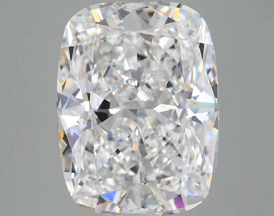 4.26 Carat Cushion Shaped, Very Good Cut, D Color, VVS2 Clarity, IGI Certified Lab Grown Diamond