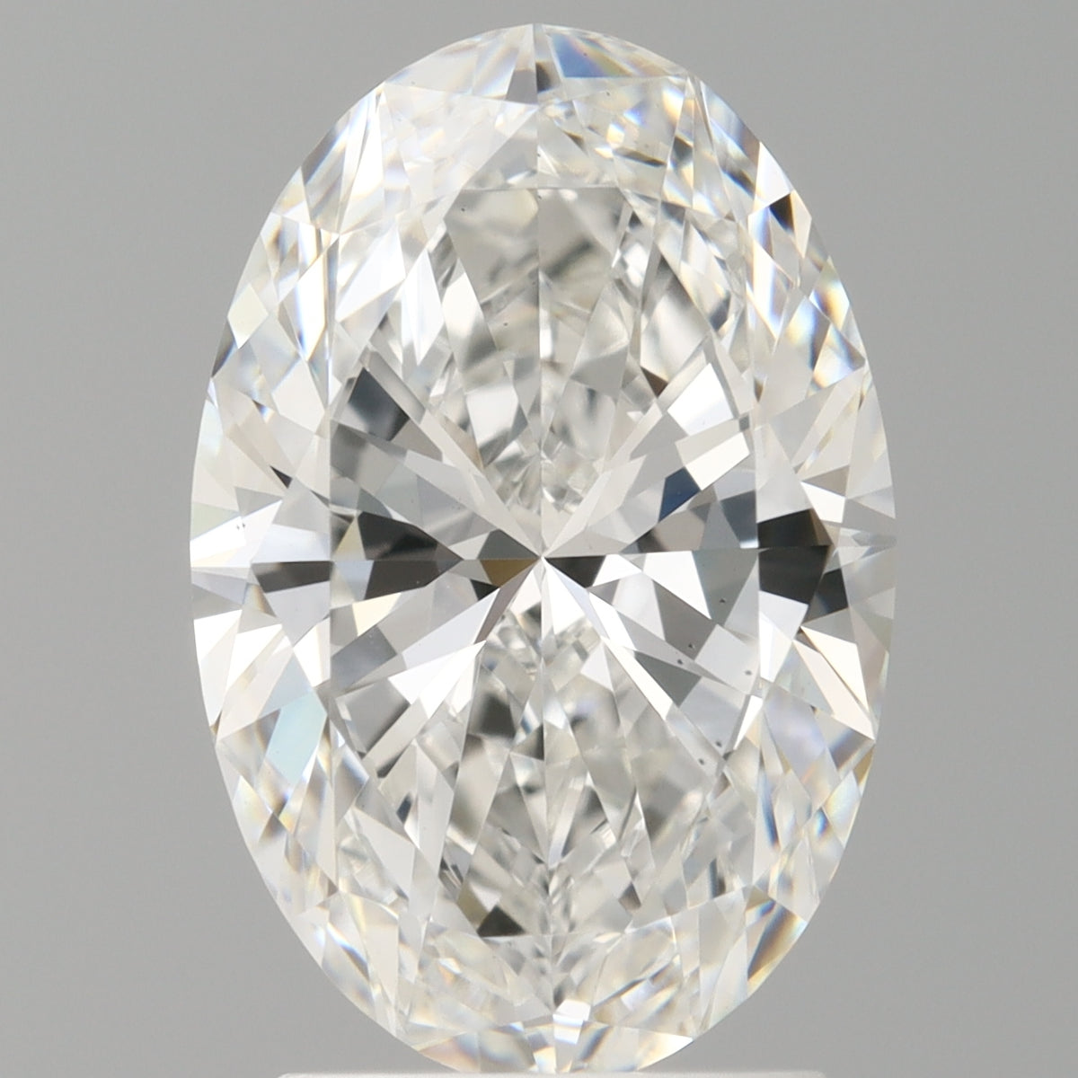 2.57 Carat Oval Shaped, Ideal Cut, E Color, VS2 Clarity, IGI Certified Lab Grown Diamond