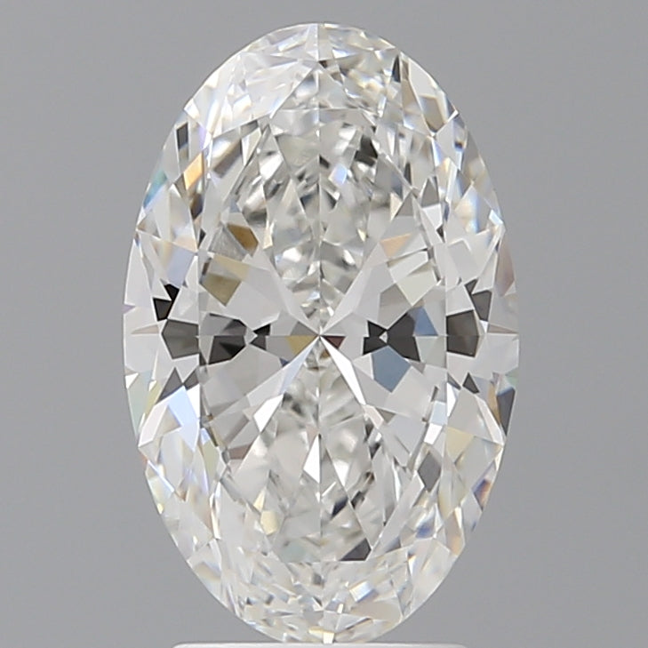 3.04 Carat Oval Shaped, Ideal Cut, F Color, VVS2 Clarity, IGI Certified Lab Grown Diamond