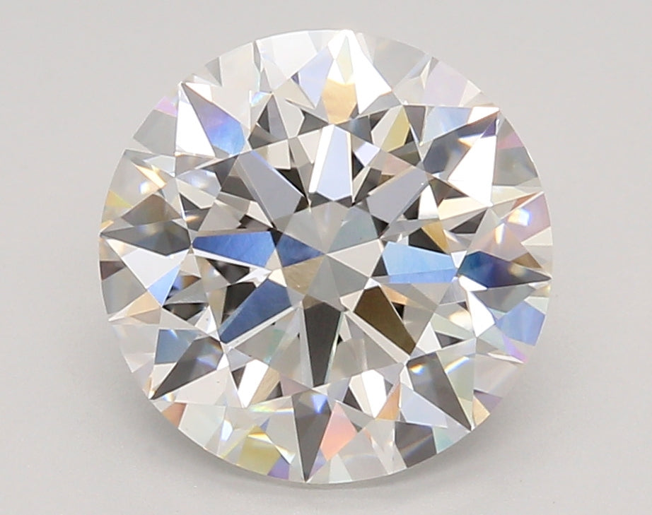 3.72 Carat Round Shaped, Ideal Cut, F Color, VS1 Clarity, IGI Certified Lab Grown Diamond