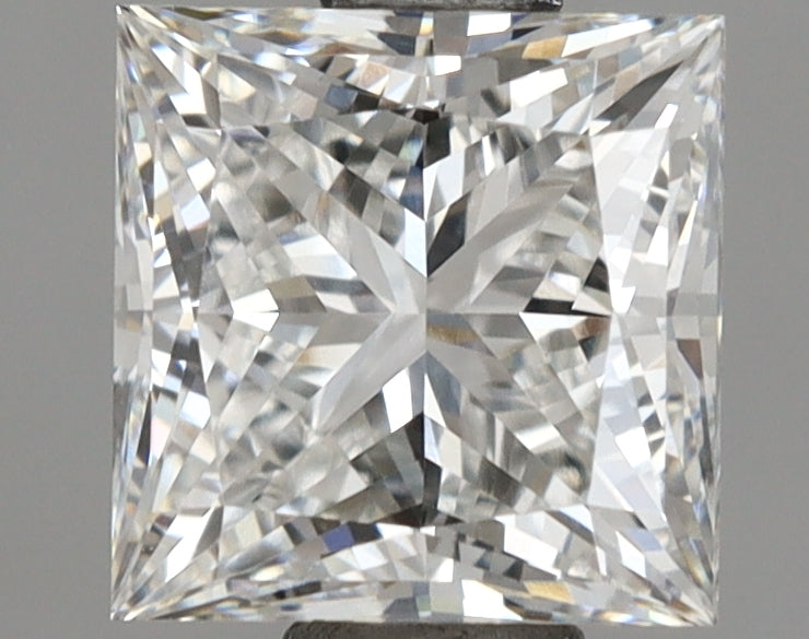 1.19 Carat Princess Shaped, Ideal Cut, E Color, VVS2 Clarity, IGI Certified Lab Grown Diamond