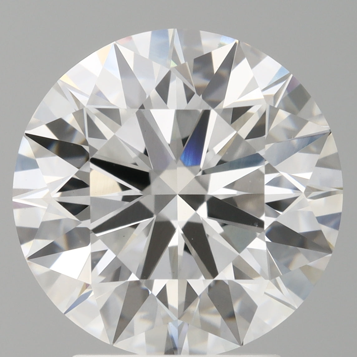 3.09 Carat Round Shaped, Ideal Cut, E Color, VVS2 Clarity, IGI Certified Lab Grown Diamond
