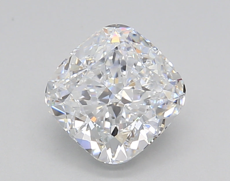 1.51 Carat Cushion Shaped, Ideal Cut, D Color, IF Clarity, IGI Certified Lab Grown Diamond