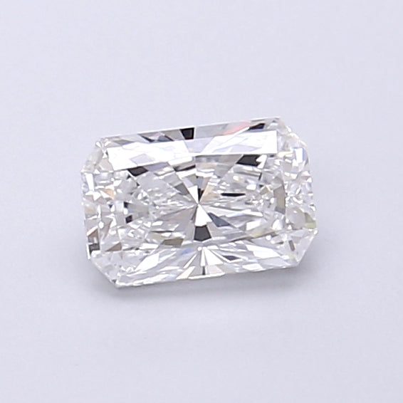 0.51 Carat Radiant Shaped, Very Good Cut, D Color, VS1 Clarity, IGI Certified Lab Grown Diamond