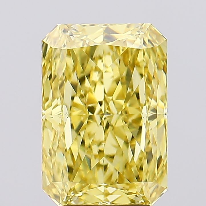 4.14 Carat Radiant Shaped, Ideal Cut, VS2 Clarity, IGI Certified Lab Grown Diamond