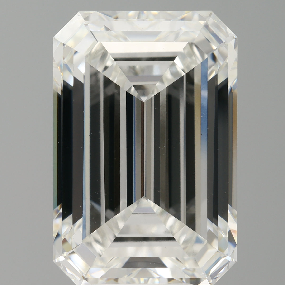9.04 Carat Emerald Shaped, Ideal Cut, F Color, VVS2 Clarity, IGI Certified Lab Grown Diamond