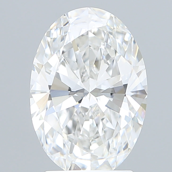 2.66 Carat Oval Shaped, Excellent Cut, E Color, VVS2 Clarity, IGI Certified Lab Grown Diamond