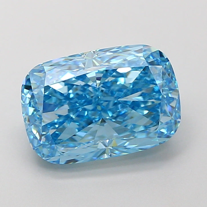 3.52 Carat Cushion Shaped, Very Good Cut, VVS2 Clarity, IGI Certified Lab Grown Diamond