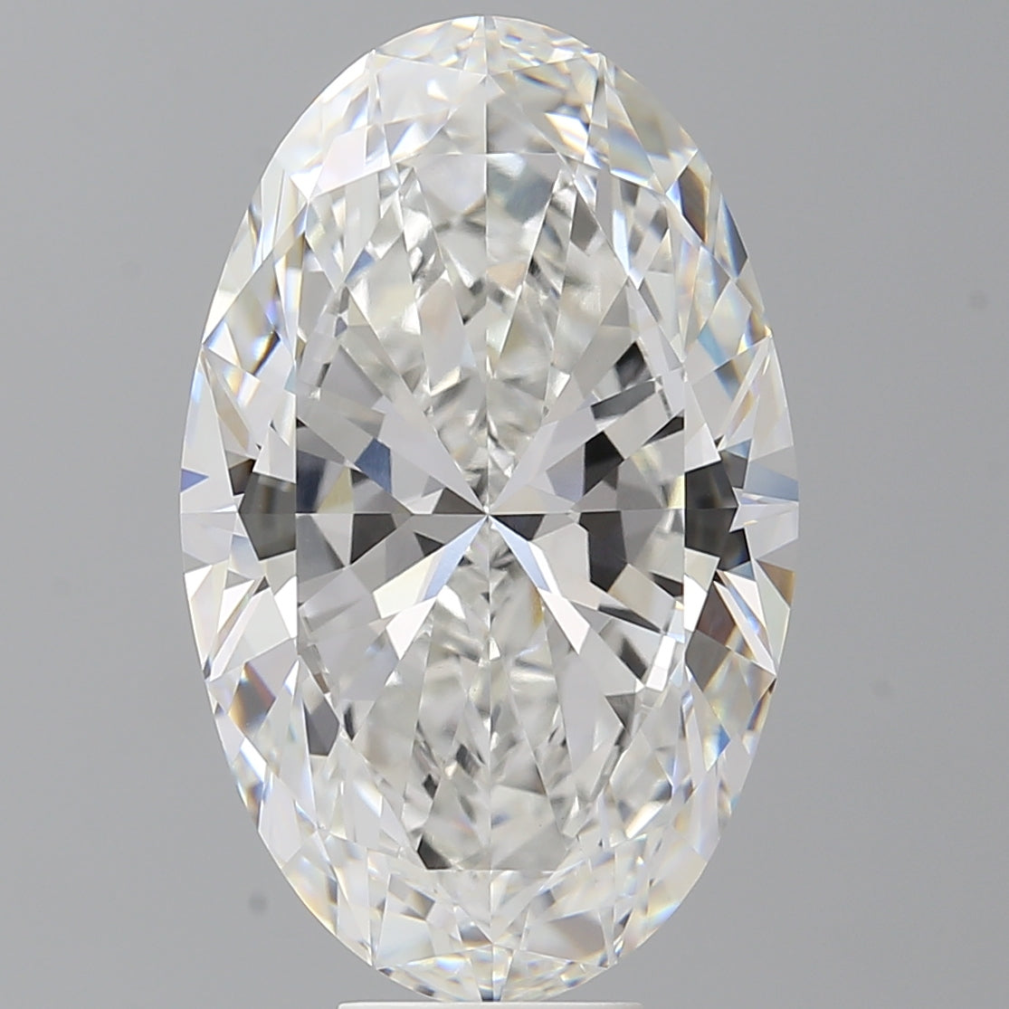 10.53 Carat Oval Shaped, Ideal Cut, E Color, VVS2 Clarity, IGI Certified Lab Grown Diamond
