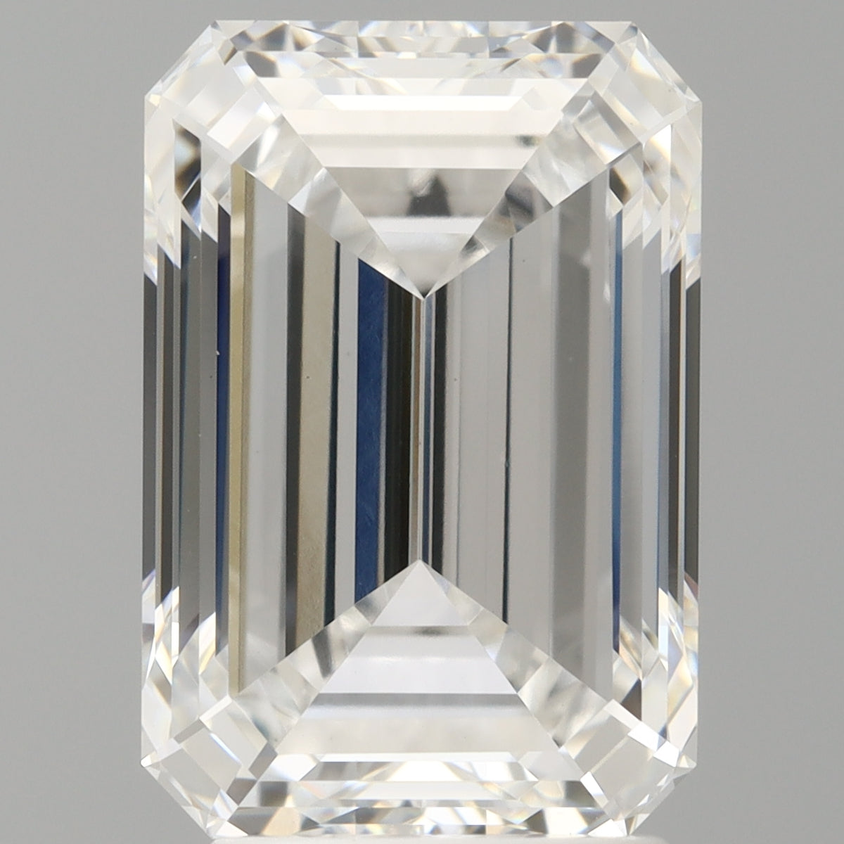 3.61 Carat Emerald Shaped, Ideal Cut, D Color, VVS2 Clarity, IGI Certified Lab Grown Diamond