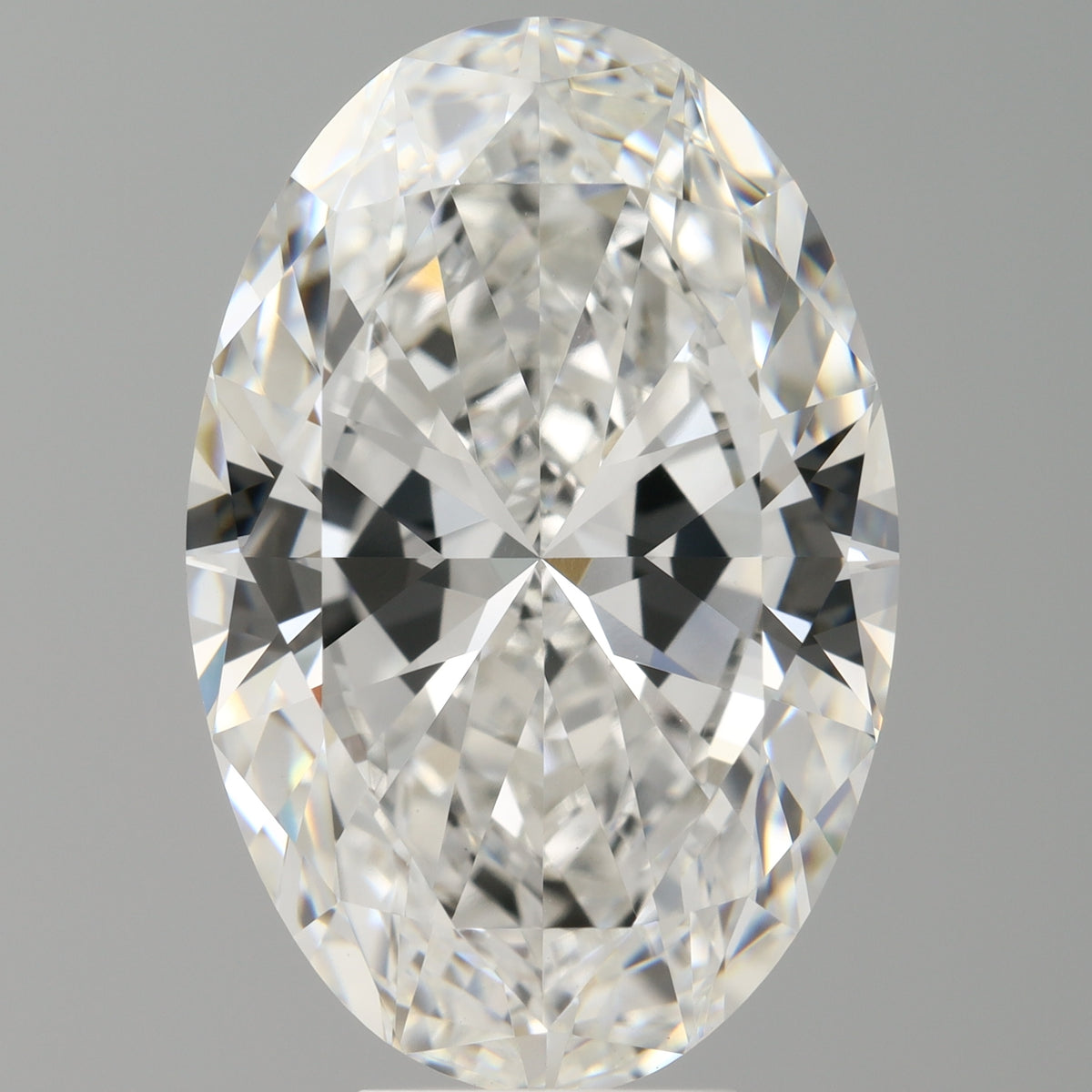 8.04 Carat Oval Shaped, Excellent Cut, F Color, VVS2 Clarity, IGI Certified Lab Grown Diamond