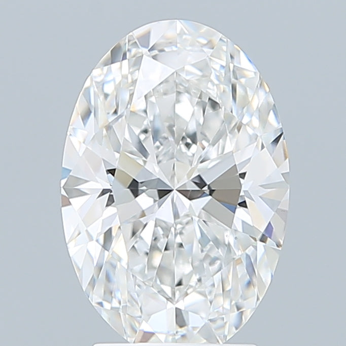 3.10 Carat Oval Shaped, Ideal Cut, D Color, VS1 Clarity, IGI Certified Lab Grown Diamond