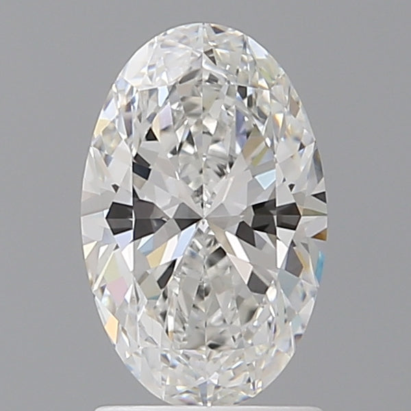 1.60 Carat Oval Shaped, Ideal Cut, E Color, VVS2 Clarity, IGI Certified Lab Grown Diamond