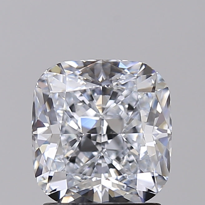 2.05 Carat Cushion Shaped, Ideal Cut, D Color, VVS1 Clarity, IGI Certified Lab Grown Diamond