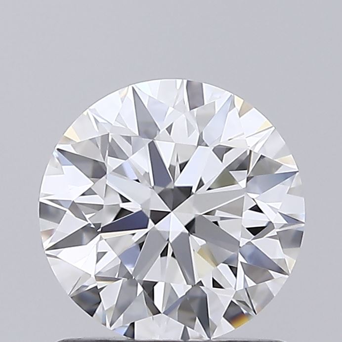 1.08 Carat Round Shaped, Ideal Cut, D Color, VVS2 Clarity, IGI Certified Lab Grown Diamond