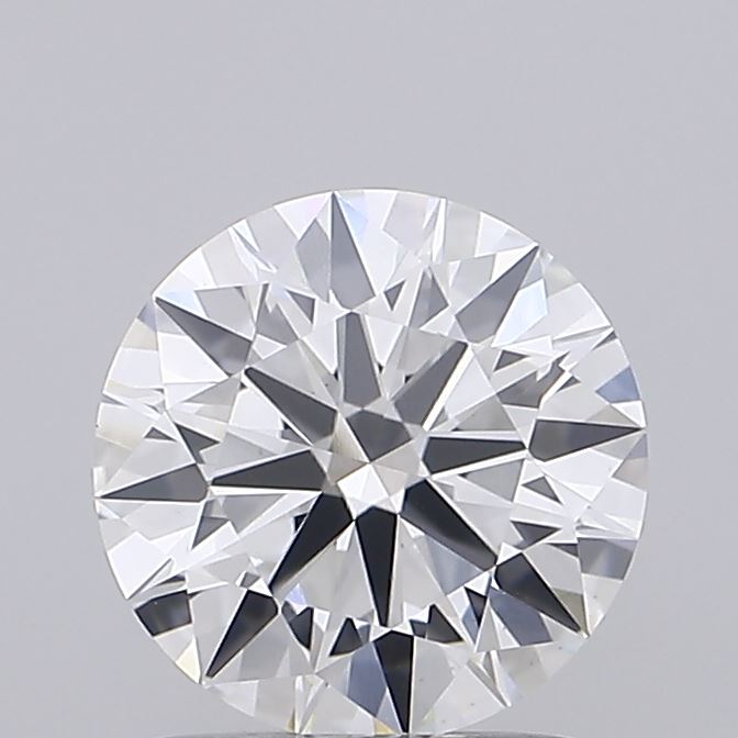 1.38 Carat Round Shaped, Ideal Cut, E Color, VVS2 Clarity, IGI Certified Lab Grown Diamond