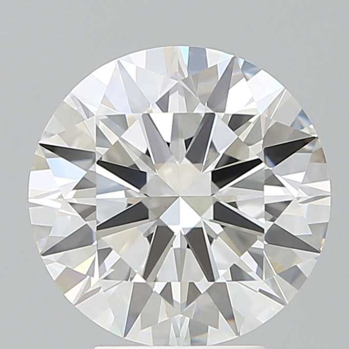 4.33 Carat Round Shaped, Ideal Cut, F Color, VVS2 Clarity, IGI Certified Lab Grown Diamond