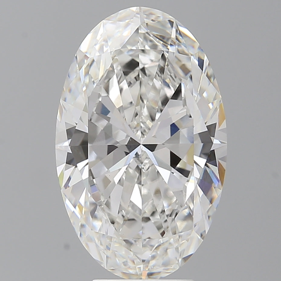 6.03 Carat Oval Shaped, Ideal Cut, E Color, VS1 Clarity, IGI Certified Lab Grown Diamond