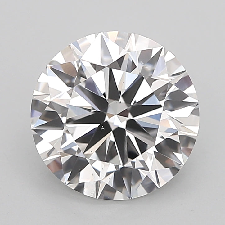 3.00 Carat Round Shaped, Ideal Cut, D Color, VS2 Clarity, IGI Certified Lab Grown Diamond
