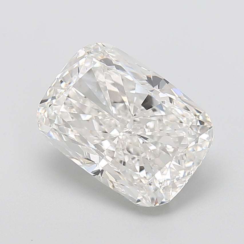 6.07 Carat Cushion Shaped, Very Good Cut, E Color, VS1 Clarity, IGI Certified Lab Grown Diamond
