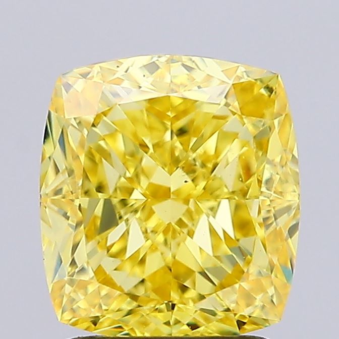 2.53 Carat Cushion Shaped, Very Good Cut, VS1 Clarity, IGI Certified Lab Grown Diamond