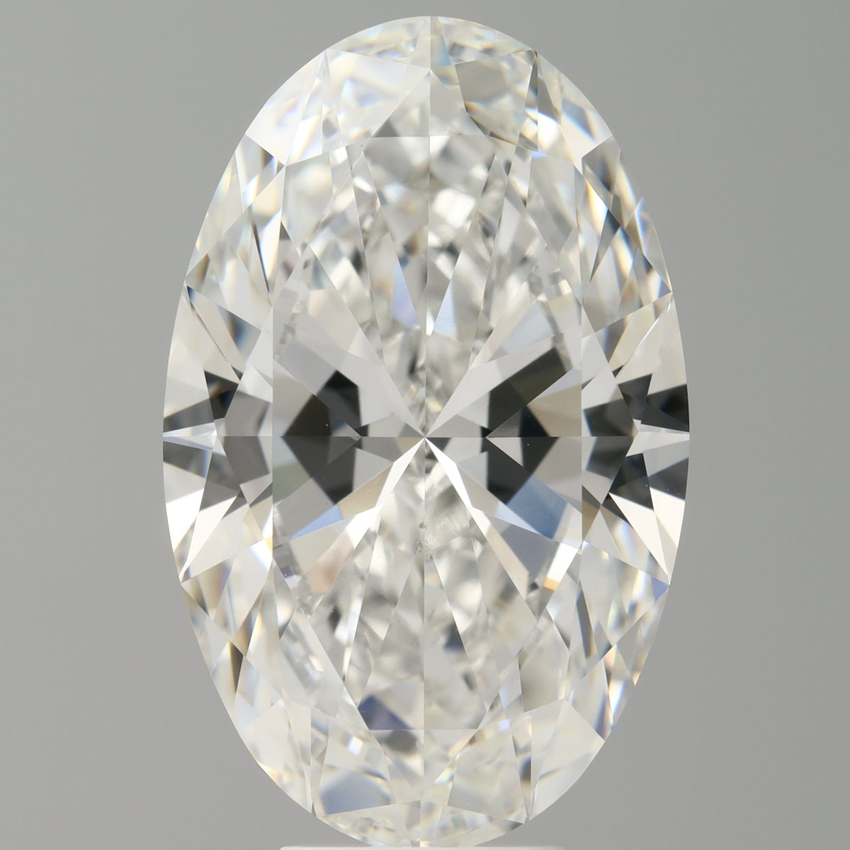 8.04 Carat Oval Shaped, Ideal Cut, F Color, VVS2 Clarity, IGI Certified Lab Grown Diamond