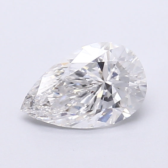 0.61 Carat Pear Shaped, Very Good Cut, E Color, VS1 Clarity, IGI Certified Lab Grown Diamond