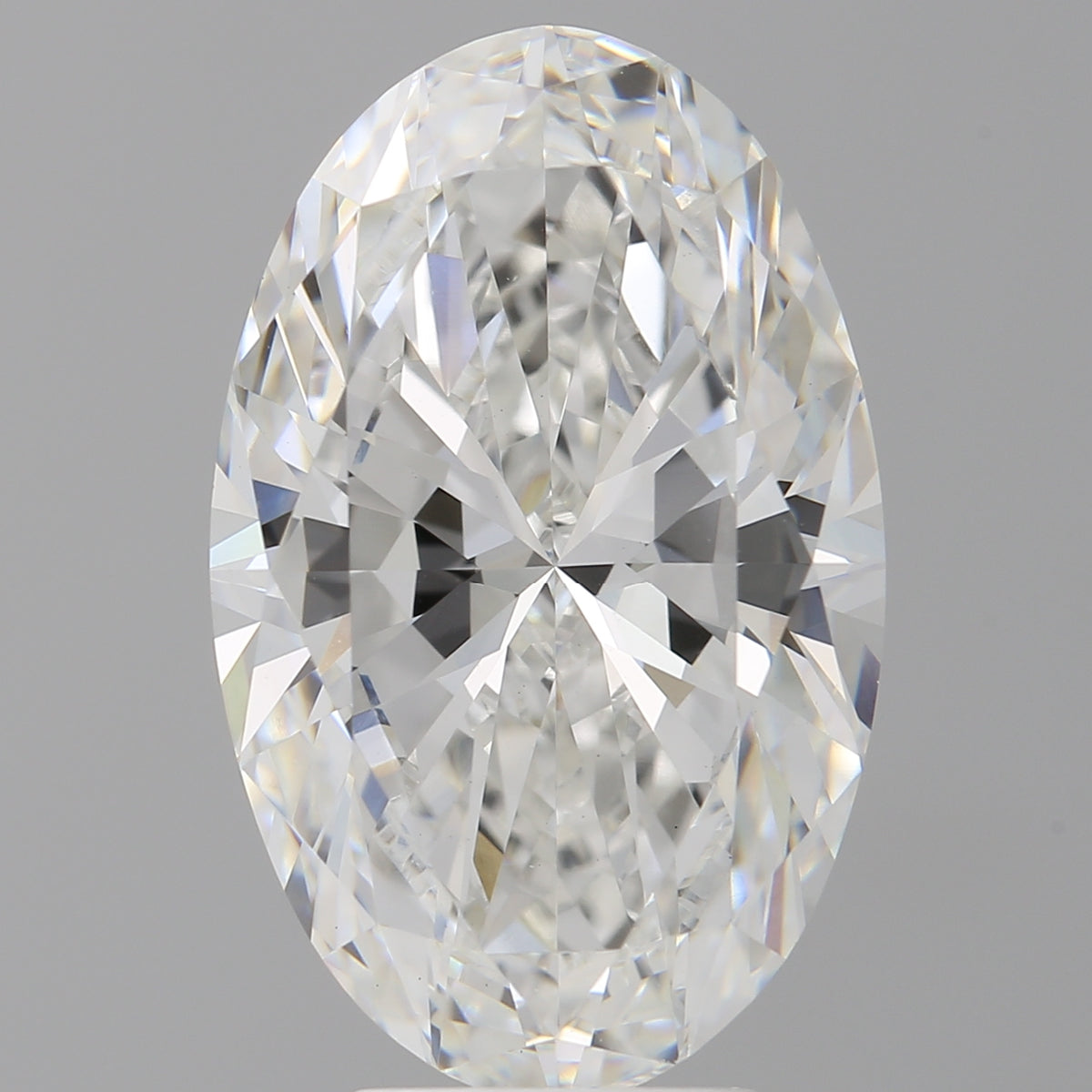 6.03 Carat Oval Shaped, Ideal Cut, E Color, VVS2 Clarity, IGI Certified Lab Grown Diamond