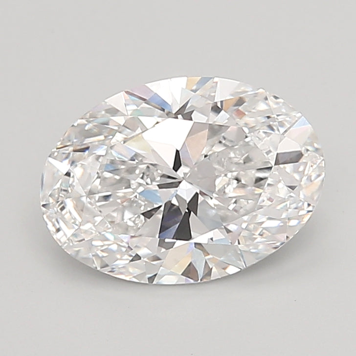 5.07 Carat Oval Shaped, Ideal Cut, E Color, VVS2 Clarity, IGI Certified Lab Grown Diamond