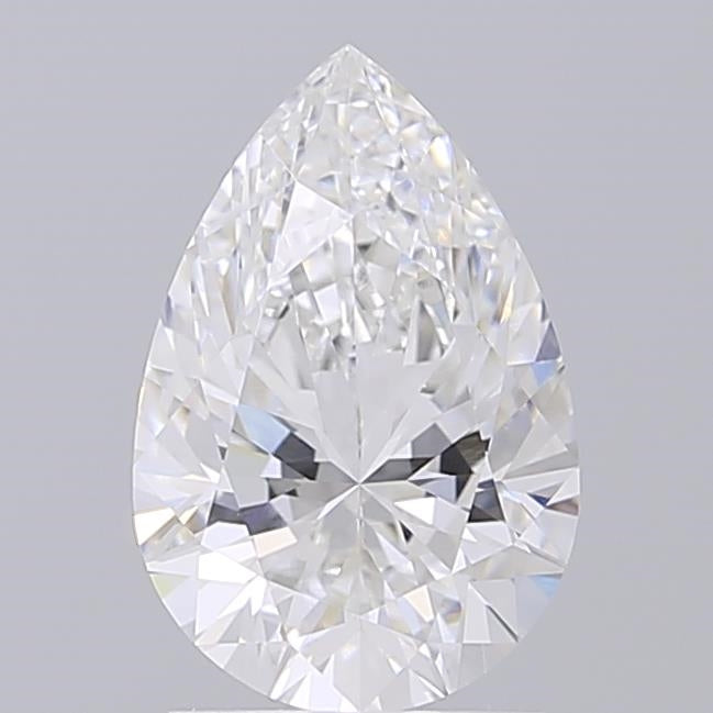2.10 Carat Pear Shaped, Excellent Cut, E Color, VVS2 Clarity, IGI Certified Lab Grown Diamond