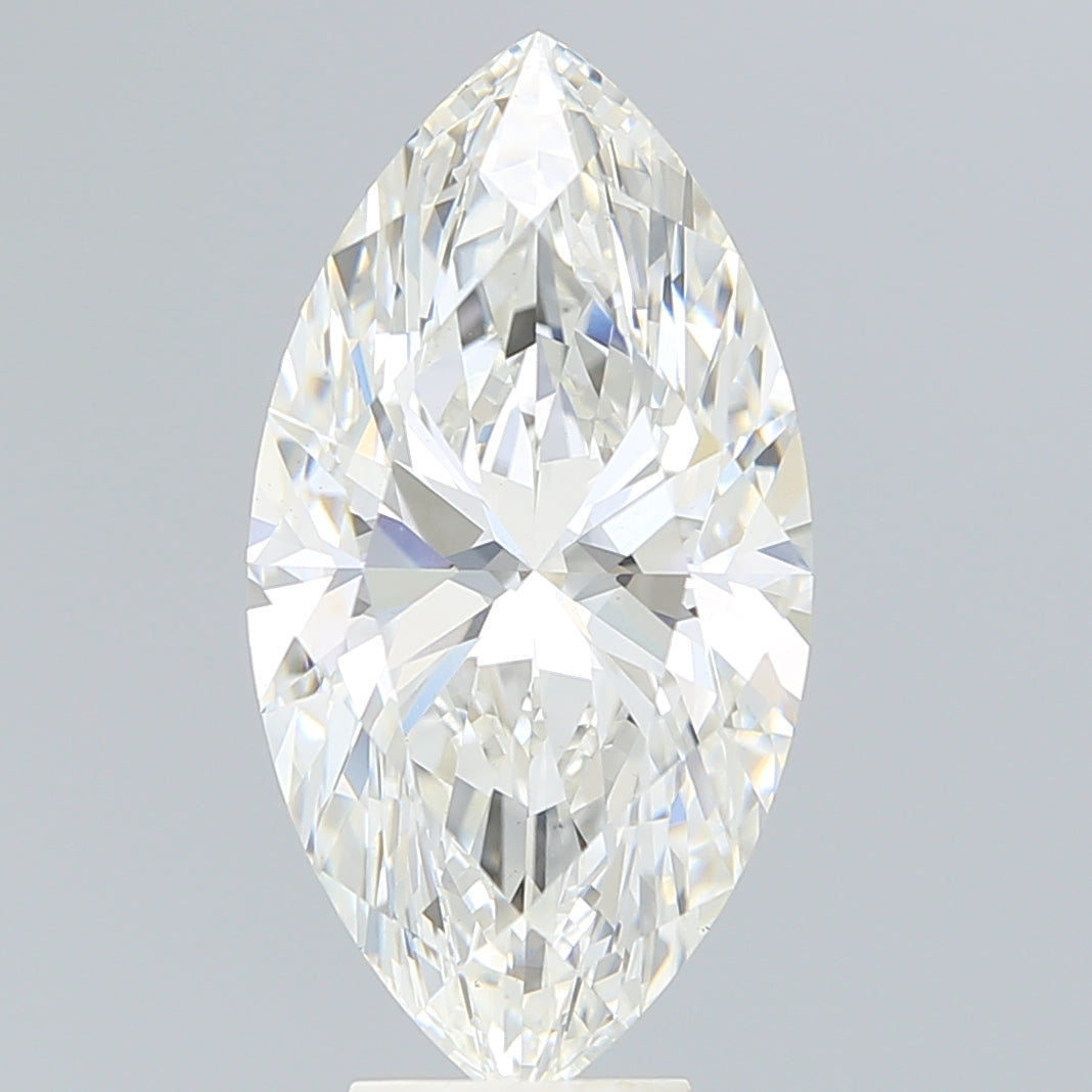 6.84 Carat Marquise Shaped, Ideal Cut, G Color, VS1 Clarity, IGI Certified Lab Grown Diamond