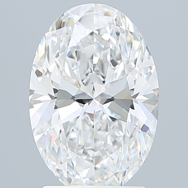 2.29 Carat Oval Shaped, Ideal Cut, D Color, VVS2 Clarity, IGI Certified Lab Grown Diamond