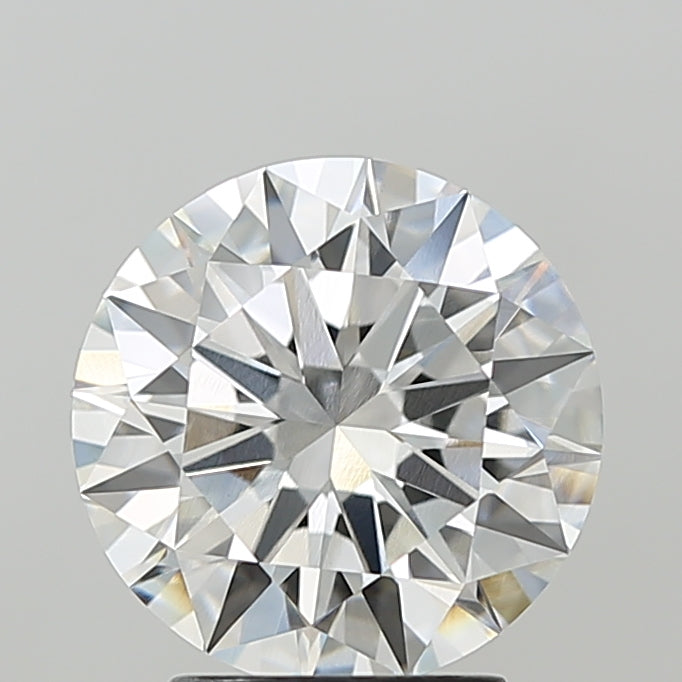3.03 Carat Round Shaped, Excellent Cut, F Color, VVS2 Clarity, IGI Certified Lab Grown Diamond