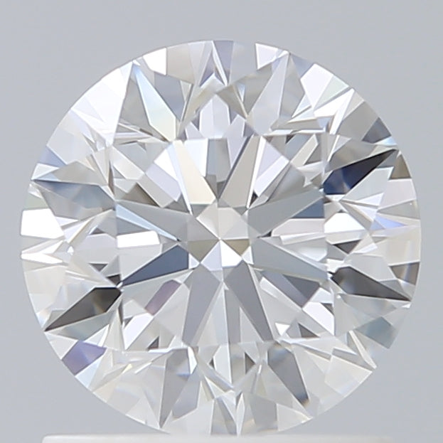 1.22 Carat Round Shaped, Excellent Cut, D Color, VVS2 Clarity, IGI Certified Lab Grown Diamond