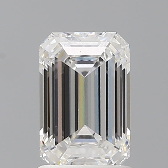 1.53 Carat Emerald Shaped, Ideal Cut, D Color, VS1 Clarity, IGI Certified Lab Grown Diamond