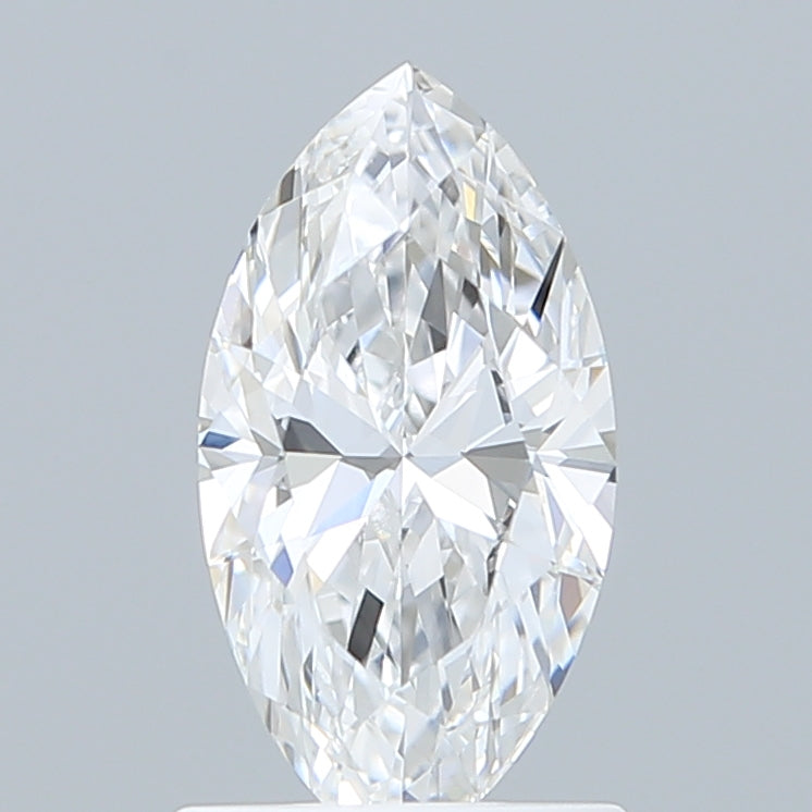 1.06 Carat Marquise Shaped, Ideal Cut, D Color, VVS1 Clarity, IGI Certified Lab Grown Diamond