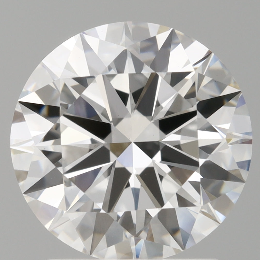 2.01 Carat Round Shaped, Excellent Cut, E Color, VVS2 Clarity, IGI Certified Lab Grown Diamond