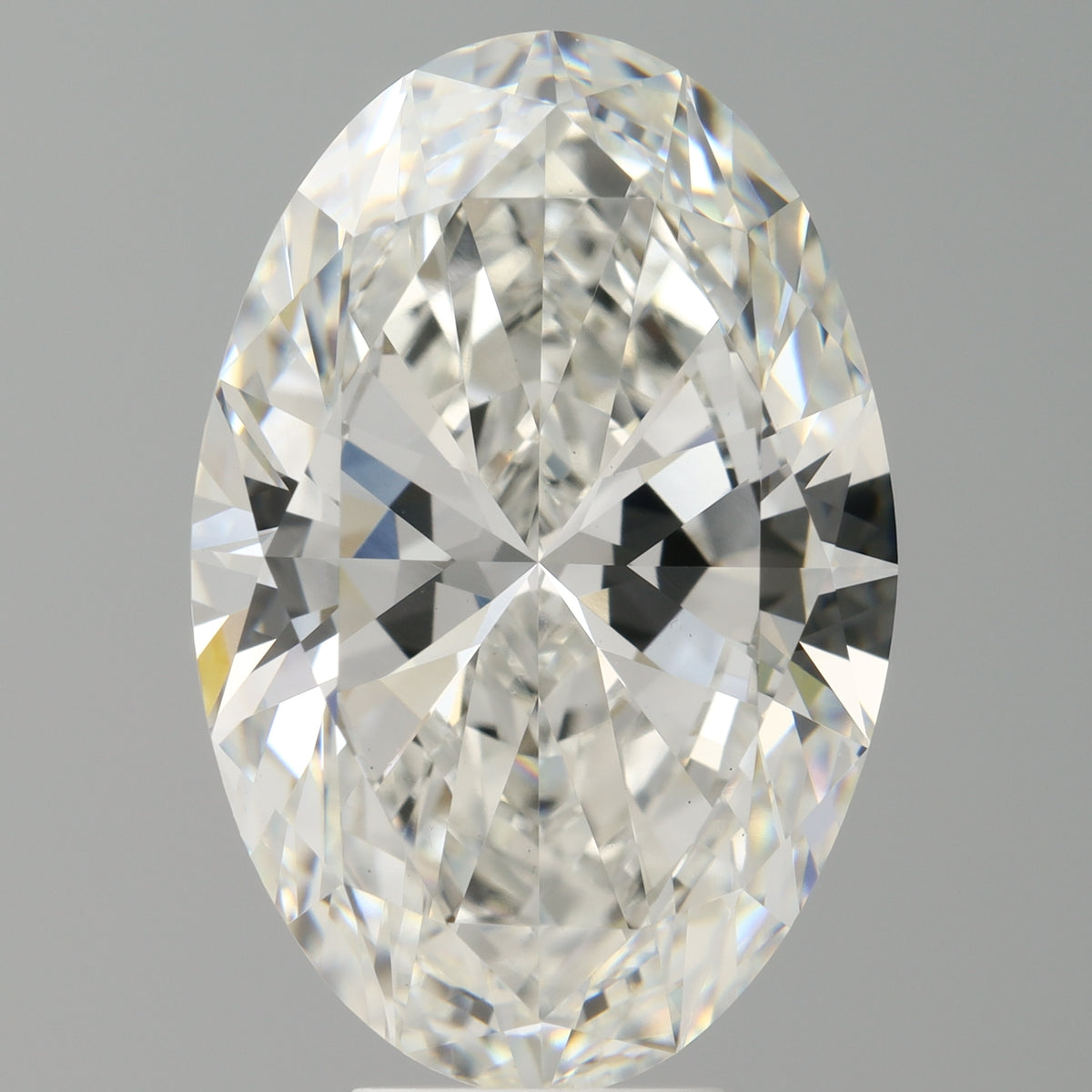 8.03 Carat Oval Shaped, Ideal Cut, F Color, VVS2 Clarity, IGI Certified Lab Grown Diamond