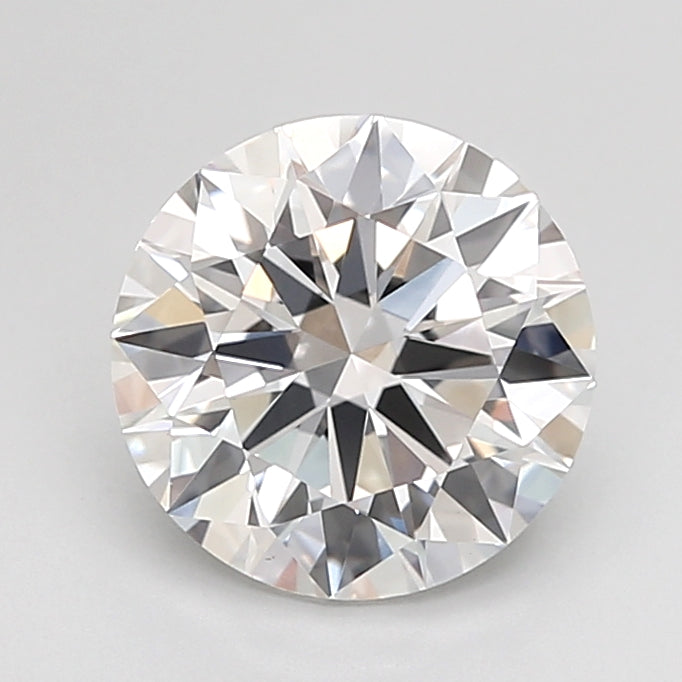 2.00 Carat Round Shaped, Excellent Cut, E Color, VVS2 Clarity, IGI Certified Lab Grown Diamond