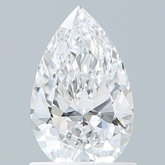 1.00 Carat Pear Shaped, Ideal Cut, D Color, VVS1 Clarity, IGI Certified Lab Grown Diamond