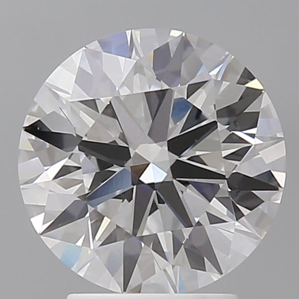 3.05 Carat Round Shaped, Ideal Cut, F Color, VVS2 Clarity, IGI Certified Lab Grown Diamond
