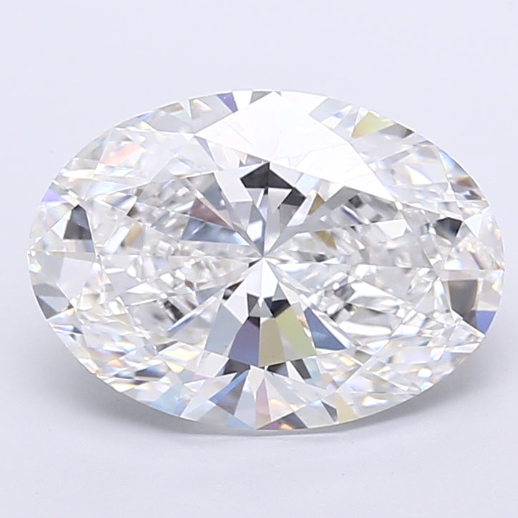 8.04 Carat Oval Shaped, Very Good Cut, E Color, VVS2 Clarity, IGI Certified Lab Grown Diamond