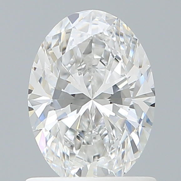 1.02 Carat Oval Shaped, Ideal Cut, D Color, VVS2 Clarity, IGI Certified Lab Grown Diamond
