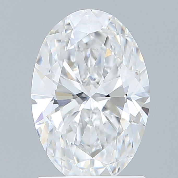 1.53 Carat Oval Shaped, Ideal Cut, D Color, VVS1 Clarity, IGI Certified Lab Grown Diamond